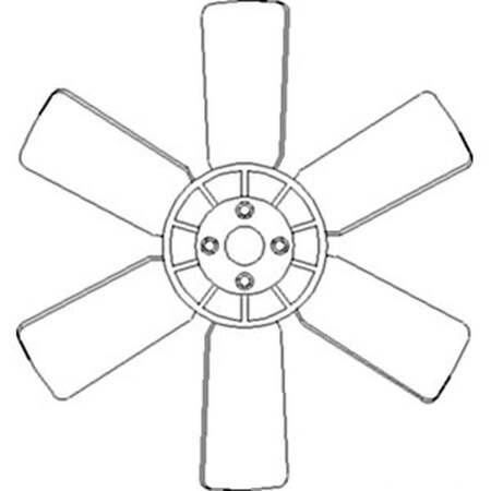 6 Blade Fan